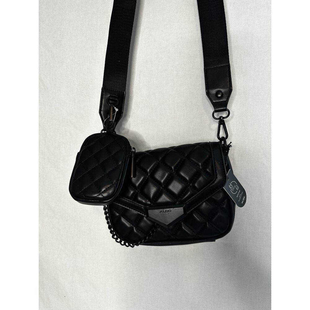 Aldo Miraewinx Women City Handbags Black New (NWT) - Picture 2 of 10